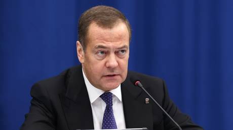 FILE PHOTO: Dmitry Medvedev.