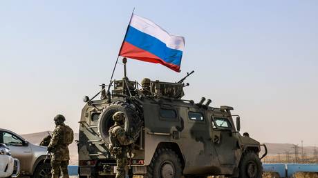 FILE PHOTO. Russian soldiers in Syria