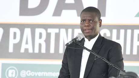 South Africa's foreign minister, Ronald Lamola.