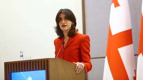 Georgia’s Foreign Minister Maka Botchorishvili.