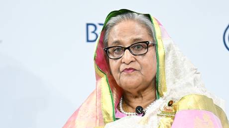 FILE PHOTO: Sheikh Hasina.