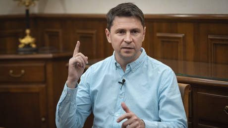 Mikhail Podoliak, an adviser to Ukraine's Vladimir Zelensky.