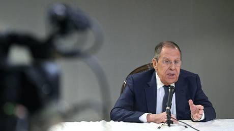 Russian Foreign Minister Sergey Lavrov