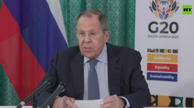 Lavrov speaks to media following G20 meeting in South Africa