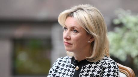 FILE PHOTO: Russian Foreign Ministry spokeswoman Maria Zakharova.