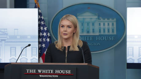 White House Press Secretary Karoline Leavitt, Washington, DC. March 5, 2025.