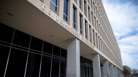 FILE PHOTO: The Lyndon Baines Johnson Department of Education Building is seen in Washington, DC.