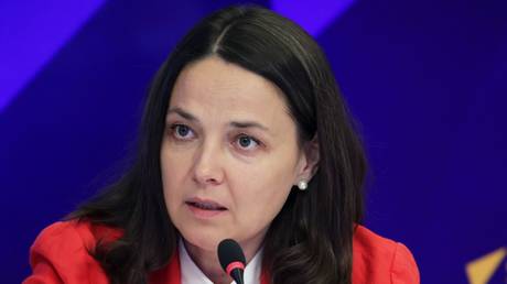 FILE PHOTO. Tatyana Dovgalenko, the head of the Department of Partnership with Africa at the Russian Foreign Ministry