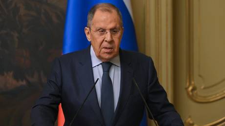 Lavrov weighs in on US decision to halt intel sharing with Ukraine