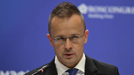 Hungarian Foreign and Trade Minister Peter Szijjarto