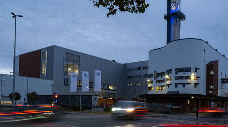 Volkswagen factory in Osnabrueck, Germany.