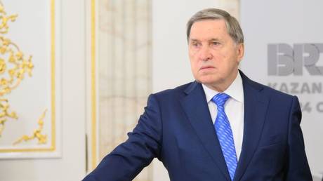 Russian Presidential Aide Yuri Ushakov