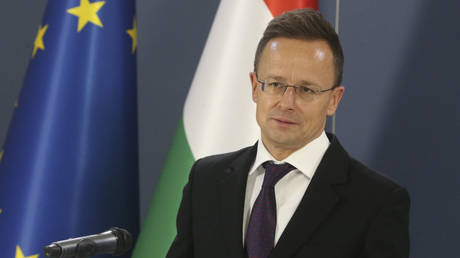 FILE PHOTO: Hungary's Foreign Minister Peter Peter Szijjarto