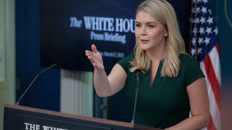 White House Press Secretary Karoline Leavitt.