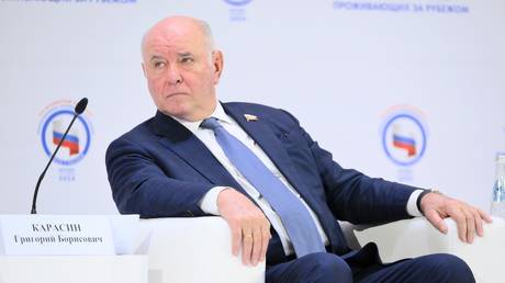 FILE PHOTO: Grigory Karasin, chairman of the International Relations Committee in Russia’s Federation Council