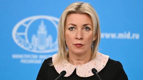 FILE PHOTO: Russian Foreign Ministry spokeswoman Maria Zakharova.