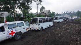 Red Cross evacuates Congolese troops from rebel-held town