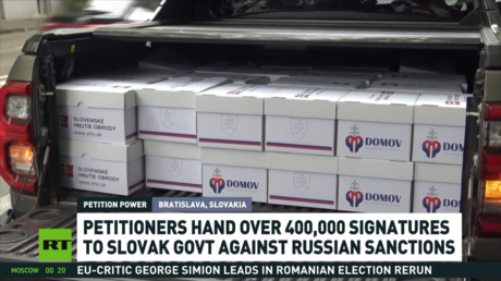 EU nation gathers 400,000 signatures to have Russia sanctions lifted (VIDEO)