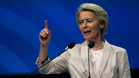 The President of the European Commission, Ursula Von Der Leyen