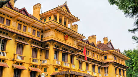 FILE PHOTO. The Ministry of Foreign Affairs of Vietnam in Hanoi.