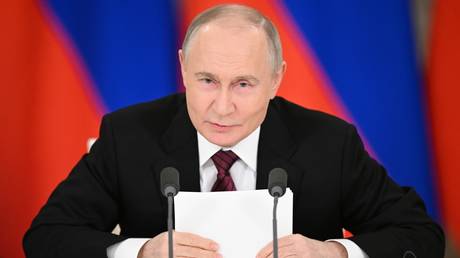 Russian President Vladimir Putin.
