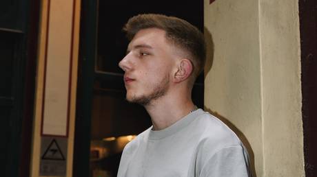 Photo of suspected arsonist Roman Lavrynovych used by British media outlets.