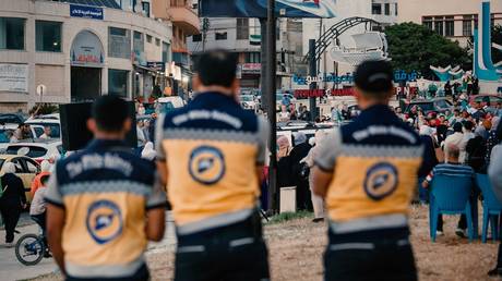 Tartus, Syria, on May 14, 2025, after the US announced its intention to lift sanctions against the country.