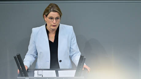 German justice minister calls for potentially banning largest opposition party