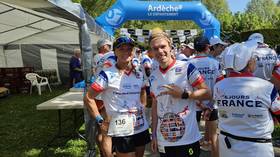 Russian runner wins French ultramarathon (VIDEO)