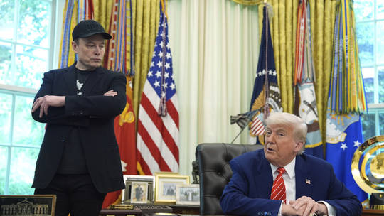 Donald⁣ Trump and Elon Musk