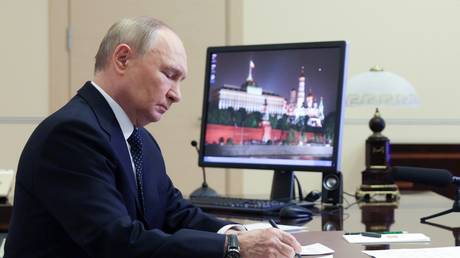 Russian President Vladimir Putin