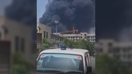 VIDEO shows Air India plane crash