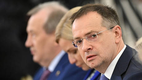 Ukraine didn’t exist in 12th century, Russia’s Medinsky tells NATO boss
