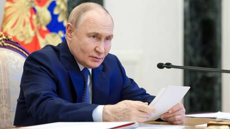 Russian President Vladimir Putin.