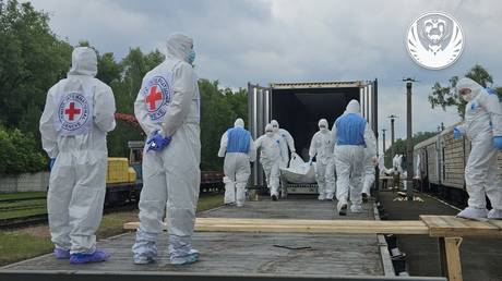Russia hands over another 1,200 bodies of soldiers to Ukraine
