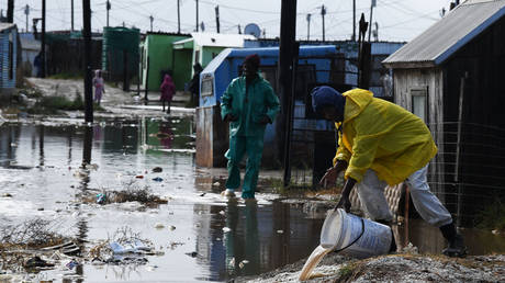 South Africa declares day of mourning after deadly floods