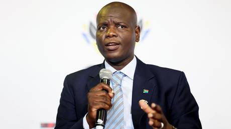 FILE PHOTO: South African International Relations and Cooperation Minister Ronald Lamola.