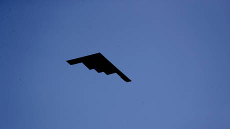 FILE PHOTO. A US Air Force B-2 Spirit stealth bomber.