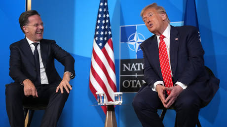 EU officials embarrassed by NATO chief ‘sucking up’ to Trump – Politico