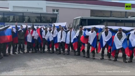 Group of Russian soldiers returned from Ukrainian captivity – MOD (VIDEO)
