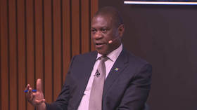 South Africa’s vice president talks AI risks with Russian youth