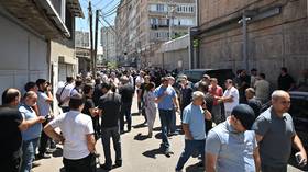 Armenians protest detention of Russian businessman (VIDEOS)