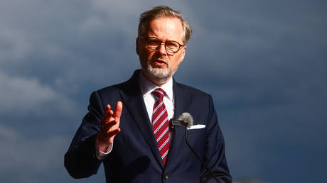 Czech Republic Prime Minister Petr Fiala.