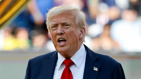 US President Donald Trump