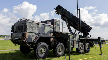 FILE PHOTO. Patriot missile system.