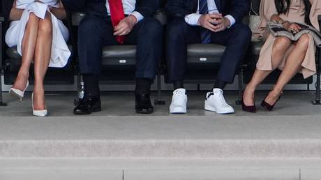 White House explains Trump’s swollen ankles and bruised hand