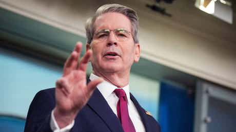 FILE PHOTO: US Treasury Secretary Scott Bessent.
