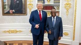 Liberian president impresses Trump with ‘good English’