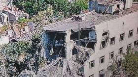 Civilians trapped after Ukrainian airstrike hits apartment block – governor