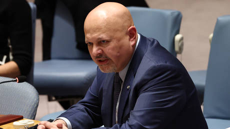 International Criminal Court (ICC) Prosecutor Karim Khan.